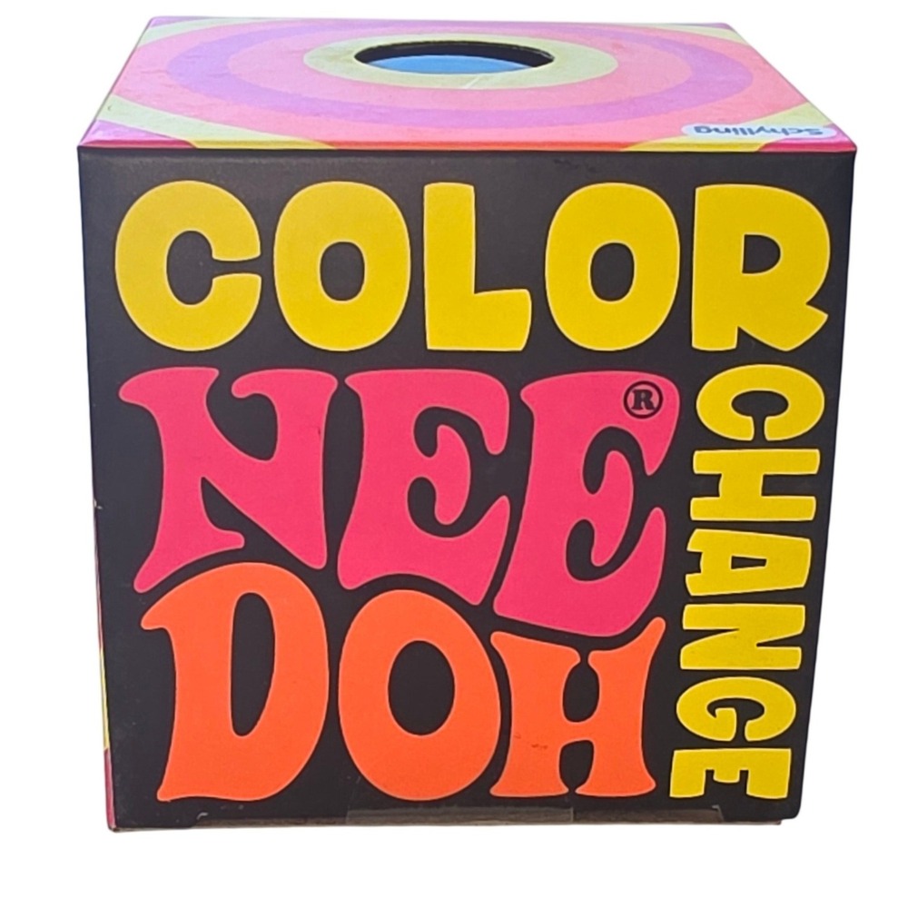 New Color Change NeeDoh Groovy Glob‎ Squishy Stress Ball Fidget Toy Blue